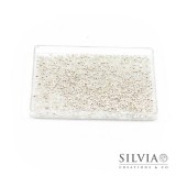 Schiaccini argento in ottone 2x1,2 mm x 100pz