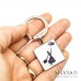 Portachiavi con sagoma di Mary Poppins inspired