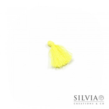 Nappina giallo limone in cotone da 25 mm
