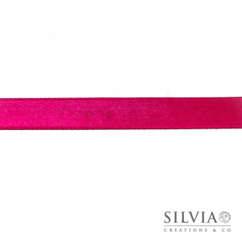 Nastro doppio raso fucsia 15 mm x 50 m