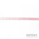 Nastro doppio raso rosa chiaro 6 mm x 100 m