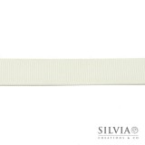 Nastro grosgrain panna 15 mm x 1m