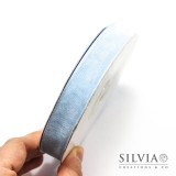 Nastro organza azzurro 16 mm x 50 m