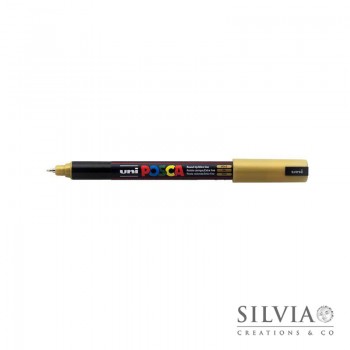 Uni Posca oro punta extrafine