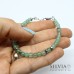 Bracciale donna con perle di avventurina verde da 4 mm