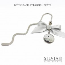 Segnalibro personalizzato con fotografia cane gatto o coniglio