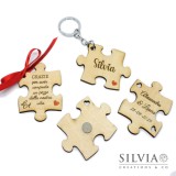 Segnaposto magnete portachiavi puzzle personalizzato Segnaposto magnete portachiavi puzzle personalizzato