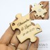 Segnaposto magnete portachiavi puzzle personalizzato Segnaposto magnete portachiavi puzzle personalizzato