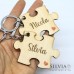 Portachiavi puzzle personalizzato (1 solo pezzo) Portachiavi puzzle personalizzato (1 solo pezzo)