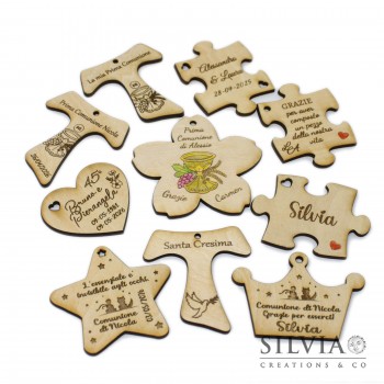 Segnaposto per battesimo comunione cresima compleanno