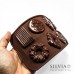 Stampo Silikomart biscotti - Choco Biscuits