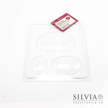 Stampo in plastica forme ovali Stamperia