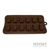 Stampo pupazzo di neve in silicone